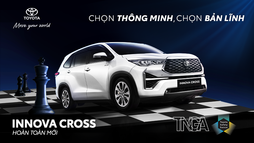 Toyota Việt Nam chính thức giới thiệu Toyota Innova Cross hoàn toàn mới